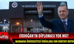 Marmara Üniversitesi'nden, Cumhurbaşkanı Erdoğan'ın mezuniyetine ilişkin açıklama