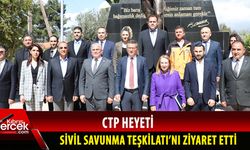 CTP Parti Meclisi (PM) üyesi Behçet Öznacar da eşlik etti