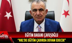 Eğitim Bakanı Çavuşoğlu okulların durumu hakkında bilgi verdi
