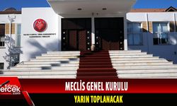 Cumhuriyet Meclisi Genel Kurulu, yasama gündemiyle yarın toplanacak