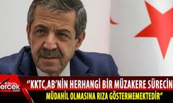 Dışişleri Bakanı Ertuğruloğlu Rum mevkidaşının açıklamalarını ''Talihsizlik'' olarak nitelendirdi