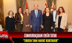 Tatar Kanser Hastalarına Yardım Derneği Başkanı Kocaismail ve heyetini kabul etti