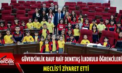 45 Öğrenci, 7 öğretmen eşliğinde Cumhuriyet Meclisi Genel Kurulu’nu ziyaret etti