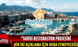 Başbakan Yardımcılığı, Girne Antik Liman Restorasyon Projesi'ne ilişkin açıklama yaptı