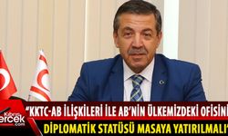 Dışişleri Bakanı Ertuğruloğlu, AB'nin Kıbrıs konusundaki girişimlerde aktif bir rol üstlenmesini talep etti