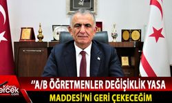 Bakan Çavuşoğlu Öğretmenler (Değişiklik) Yasa Tasarısı'na ilişkin açıklamalarda bulundu