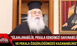 Silahlanma çağrısı yapan Rum Başpiskoposu Yeorgias'a KKTC'den tepkiler geliyor