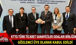 Kıbrıs Türk Ticaret Odası gözlemci üyeliğe kabul edildi