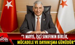 Belediyeler Birliği Başkanı Özçınar, 1 Mayıs nedeniyle mesaj yayımladı