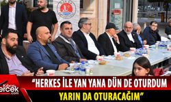 Girne Belediye Başkanı Şenkul, Din İşleri Başkanı Ünsal ile aynı masada oturmasına gelen tepkilere yanıt verdi