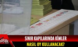 Türkiye'de sınır kapılarında oy verme işlemi başladı