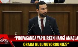 CTP Milletvekili Solyalı, Feyzioğlu'nun propaganda yapması ile ilgili iddialar hakkında konuştu