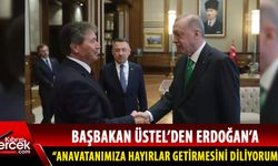 KKTC Başbakanlık'tan Cumhurbaşkanı Erdoğan'a tebrik mesajı