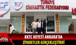 Cimnastik Federasyonu heyetimiz, Ankara’da temaslarda bulundu