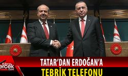 Cumhurbaşkanı Tatar Erdoğan'ı arayarak tebrik etti