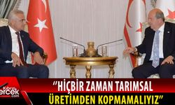 Cumhurbaşkanı Tatar, Türkiye Tohum Yetiştiricileri Alt Birliği heyetini kabul etti