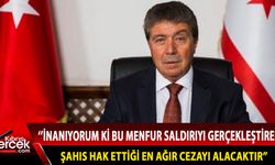 Başbakan  Üstel Dr. Sadrettin Tuğcu’ya yönelik gerçekleştirilen  saldırıyı kınadı