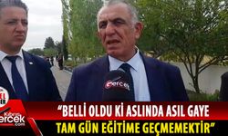 Milli Eğitim Bakanı Çavuşoğlu, öğretmen sendikalarının grev ve eylemlerini mikrofonumuza değerlendirdi