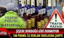Girne'de gece yaşanan trafik kazasının sebebi yine alkol