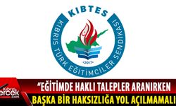 KIBTES, okullarda grev kararına karşı olduklarını duyurdu