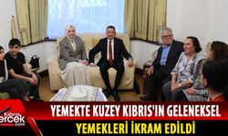 TC Cumhurbaşkanı Yardımcısı Oktay ve eşi Hümeyra Oktay, Londra'da Kıbrıs Türkü aileye misafir oldu