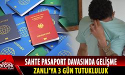 Zanlının sahte pasaporta nasıl ulaştığı araştırılacak