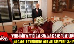 Cumhurbaşkanı Tatar’dan Erenköy Mücahidi Ergün Vehbi’ye ziyaret