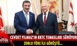 TC Cumhurbaşkanı Yardımcısı Cevdet Yılmaz'ın Meclis Başkanı Töre'ye ziyareti..
