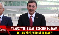  Türkiye Cumhurbaşkanı Yardımcısı Cevdet Yılmaz Ercan'da açıklamalarda bulundu.