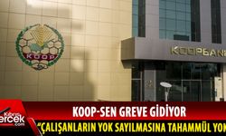 Koop-Sen Pazartesi tüm şubelerde uyarı grevi yapacak