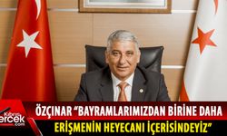 Kıbrıs Türk Belediyeler Birliği Başkanı Mahmut Özçınar'ın bayram mesajı...