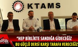 (CTP) Milletvekili adayı Sami Özuslu, KTMMOB ve KTAMS'ı ziyaret etti
