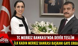 TCMB'de devir teslim töreni ve teşekkür konuşmaları yapıldı