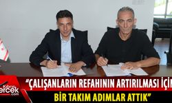 Gönyeli Alayköy Belediyesi’nde yeni toplu iş sözleşmesi imzalandı