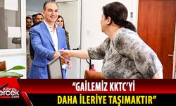 Başman, Girne'de vatandaşlarla bir araya geldi