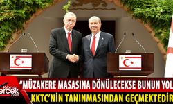 Türkiye Cumhurbaşkanı Erdoğan ile Cumhurbaşkanı Tatar ortak basın toplantısı düzenlendi