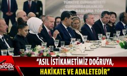 Erdoğan, Göreve Başlama Töreni'ne katılan liderler onuruna verdiği yemekte konuştu
