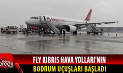 FLY Kıbrıs Hava Yolları’nın bugünden itibaren Ercan-Bodrum seferleri başladı