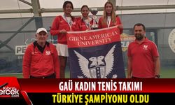 Türkiye Üniversitelerarası Tenis Şampiyonası'nda büyük başarı!