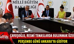 Çavuşoğlu Ankara ziyareti öncesinde üniversite rektörleri ile bir araya geldi