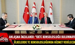 Kuzey Kıbrıs Türk Cumhuriyeti ile Türkiye Cumhuriyeti arasında “KKTC vatandaşlarına konsolosluk yardımı” sunulmasını öngören anlaşma imzalandı