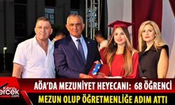 Atatürk Öğretmen Akademisi mezunları diplomalarını alıp öğretmen yeminlerini etti
