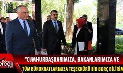 Çavuşoğlu, Türkiye Cumhuriyeti Milli Eğitim Bakanı Yusuf Tekin ile bir araya geldi