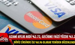  Kredi kartı işlemlerinde uygulanacak faiz oranları Resmi Gazete'de!