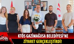 KTÖS Genel Sekreteri Maviş, beraberindeki heyet ile Gazimağusa Belediye Başkanı Süleyman Uluçay’ı ziyaret etti