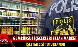 Gazimağusa'da iki markette toplam 1408 adet gümrüksüz içecek yakalandı!