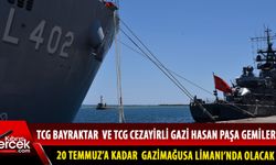 Türkiye Milli Savunma Üniversitesi öğrencileri iki eğitim gemisiyle Gazimağusa’yı ziyaret ediyor