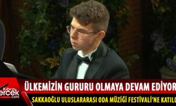 Kıbrıslı Türk genç piyanist Can Sakkaoğlu, ülkemizi gururlandırdı!