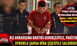 Lefkoşa'da Girne Caddesi'nde bira şişesiyle saldıran zanlı mahkemeye çıkarıldı!