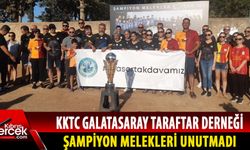 100. yıl özel kupası KKTC'ye getirildi